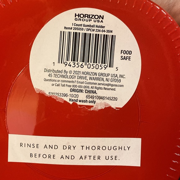 NWT Target Bullseye Red Gum-Ball Machine - Picture 5 of 7